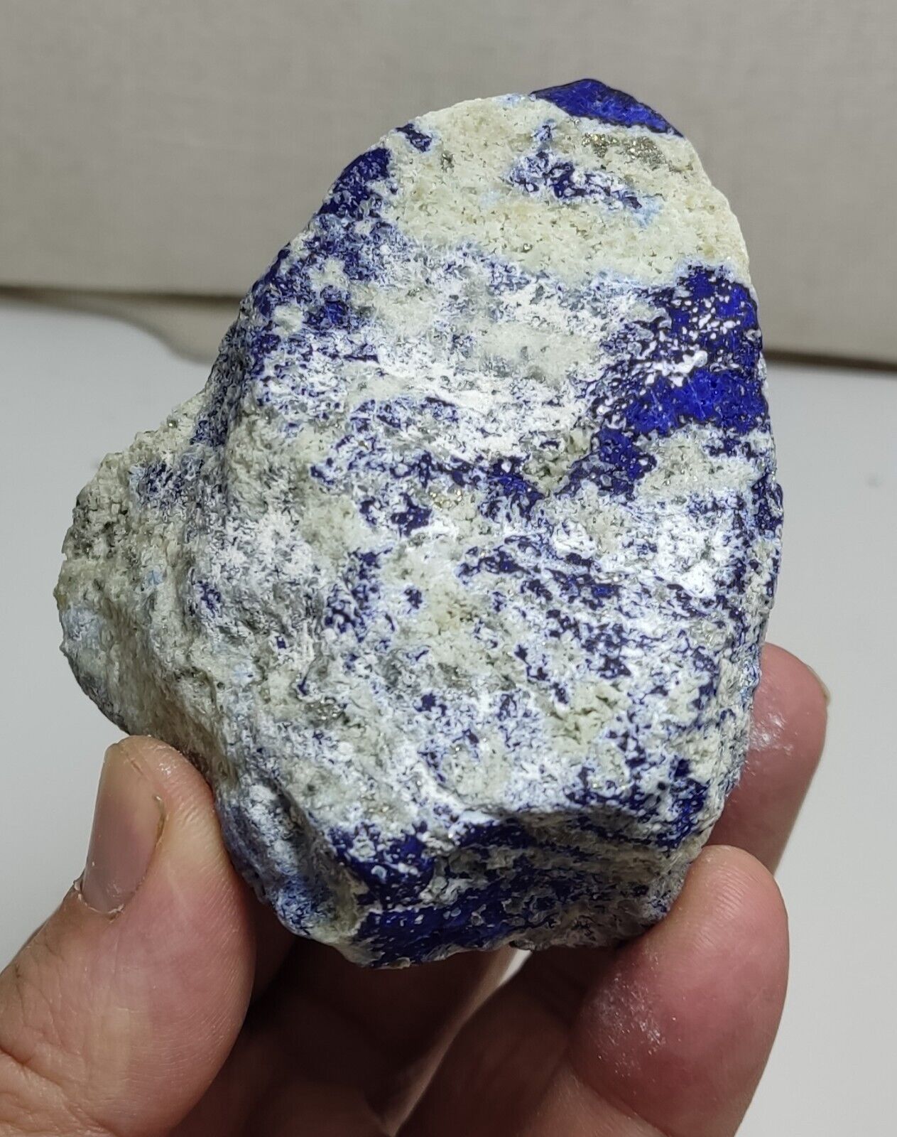 An Aesthetic specimen of Lazurite 480 grams