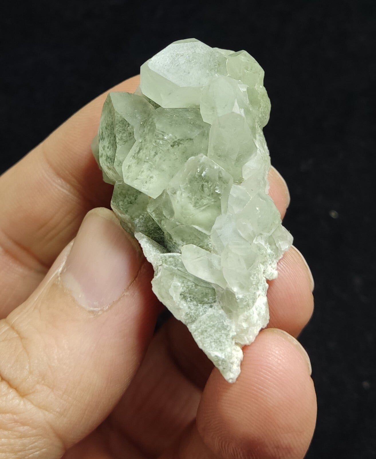 An Aesthetic Natural beautifully terminated Chlorite Quartz specimen 29 grams
