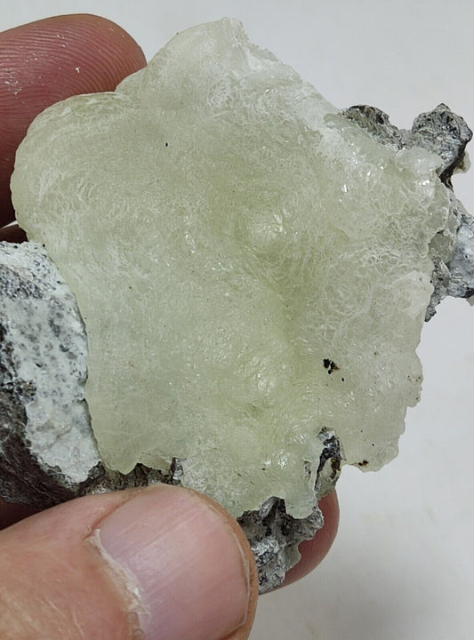 An Aesthetic Natural specimen of brucite with chromite 57 grams