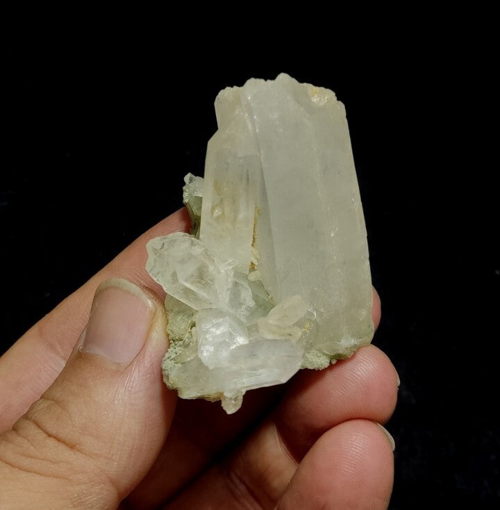 Chlorite Quartz Crystal 71 grams