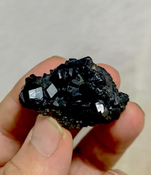 Andradite Garnets Cluster 26 Grams
