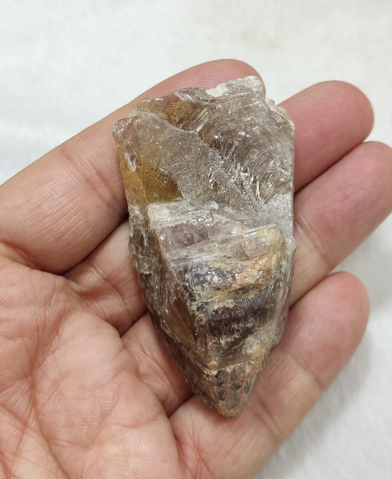 Natural axinite crystal 84 grams