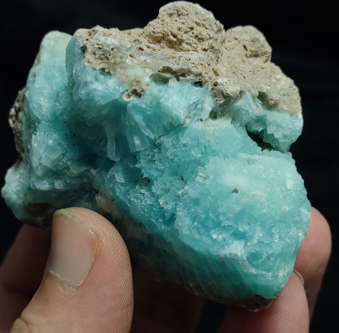 Natural Blue Aragonite 180 grams