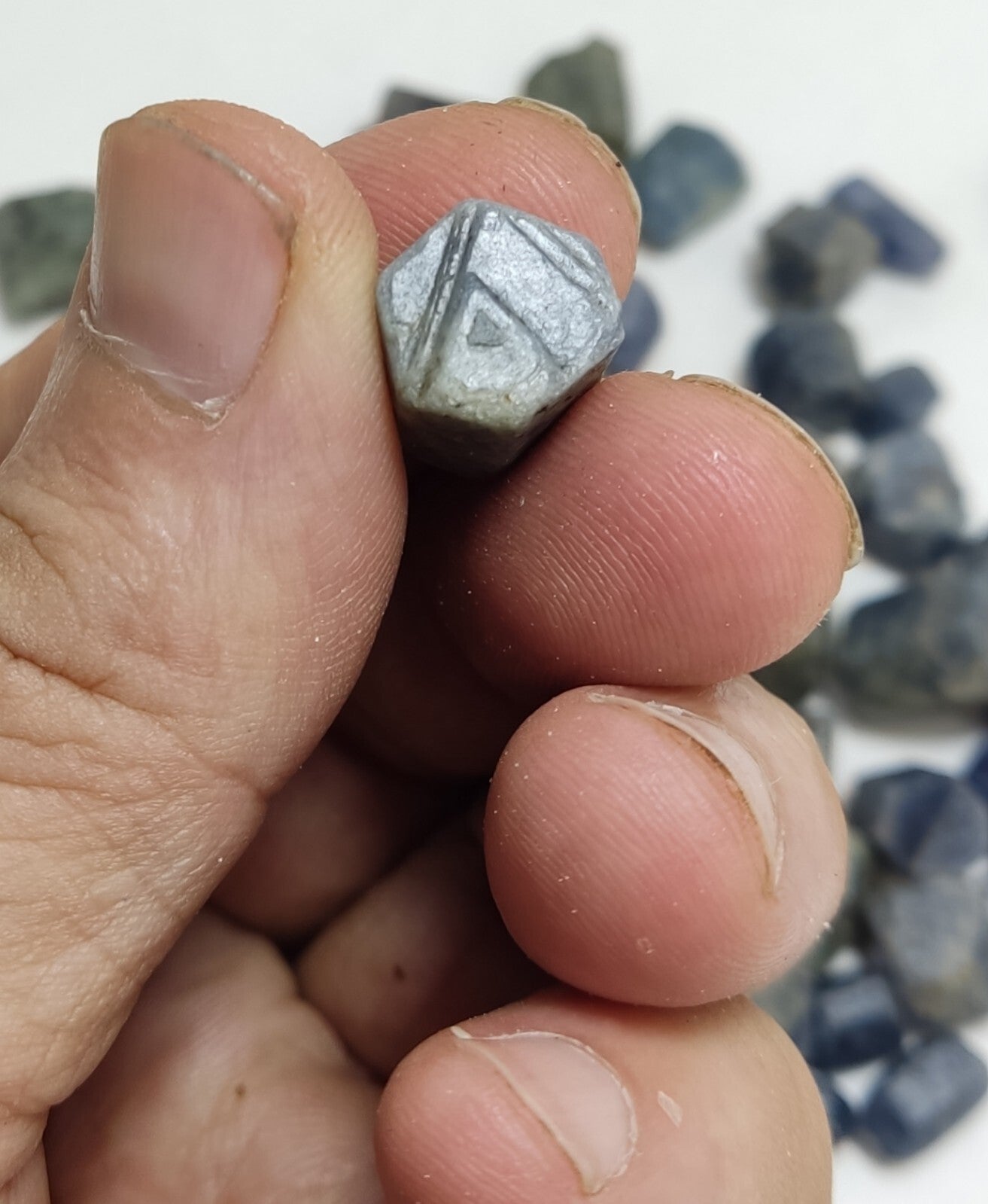 125 grams sapphire crystals