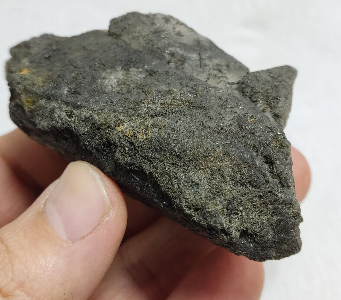 An Aesthetic Natural terminated Chlorite Quartz crystal specimen 135 grams