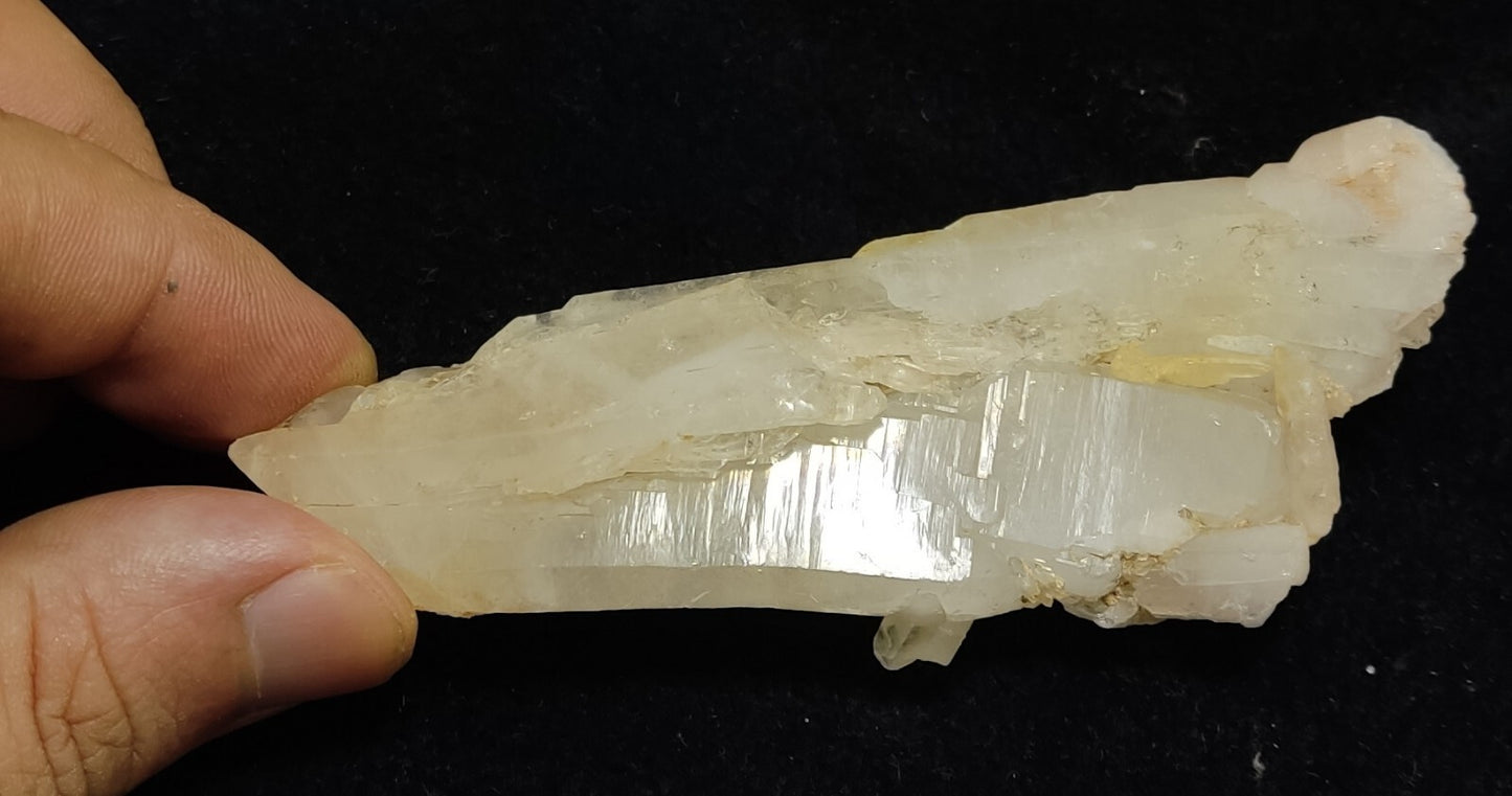 An Aesthetic terminated specimen of Quartz cluster 89 grams