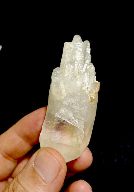 Double Terminated Quartz crystal 83g
