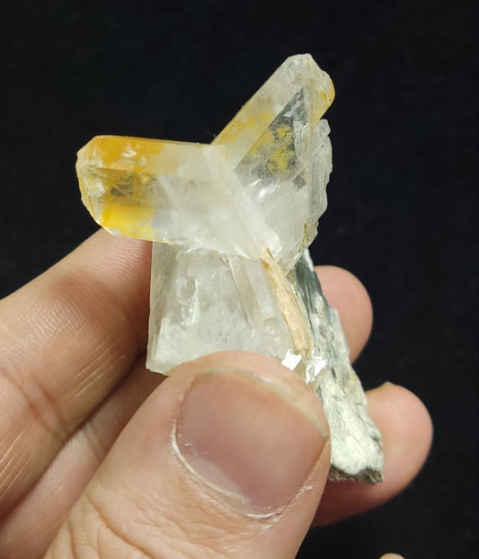 An Aesthetic Natural beautifully terminated Quartz specimen 57 grams