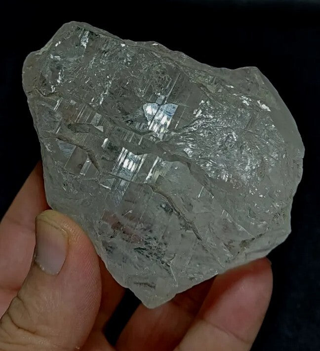 Natural Transparent Terminated Skeletal Like Quartz  397 grams