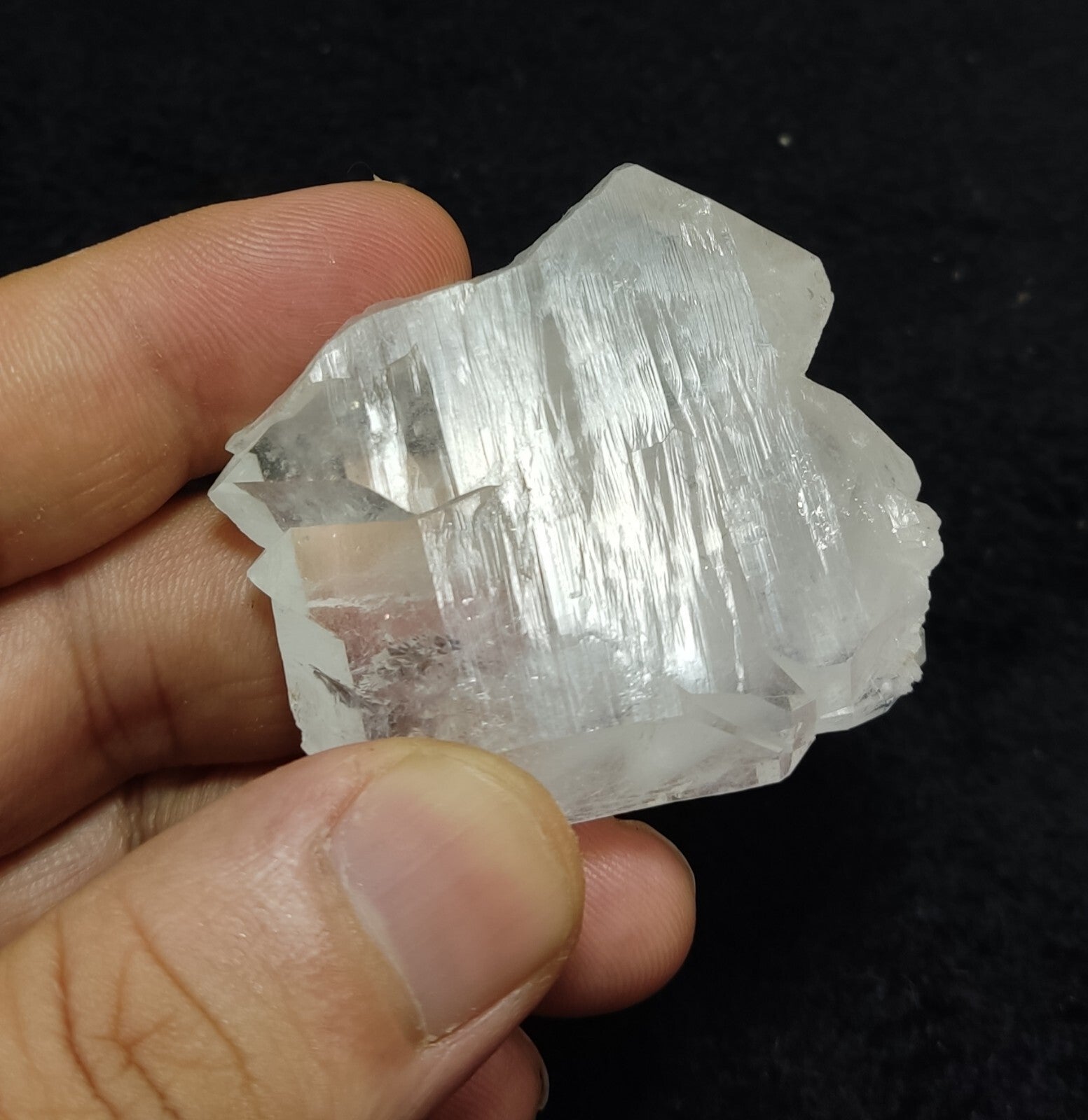An Aesthetic terminated faden Quartz specimen 52 grams
