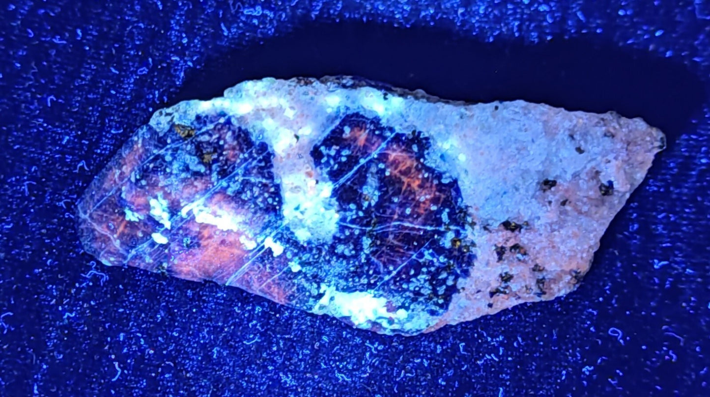 An Aesthetic specimen of lazurite on matrix with pyrite 29 grams