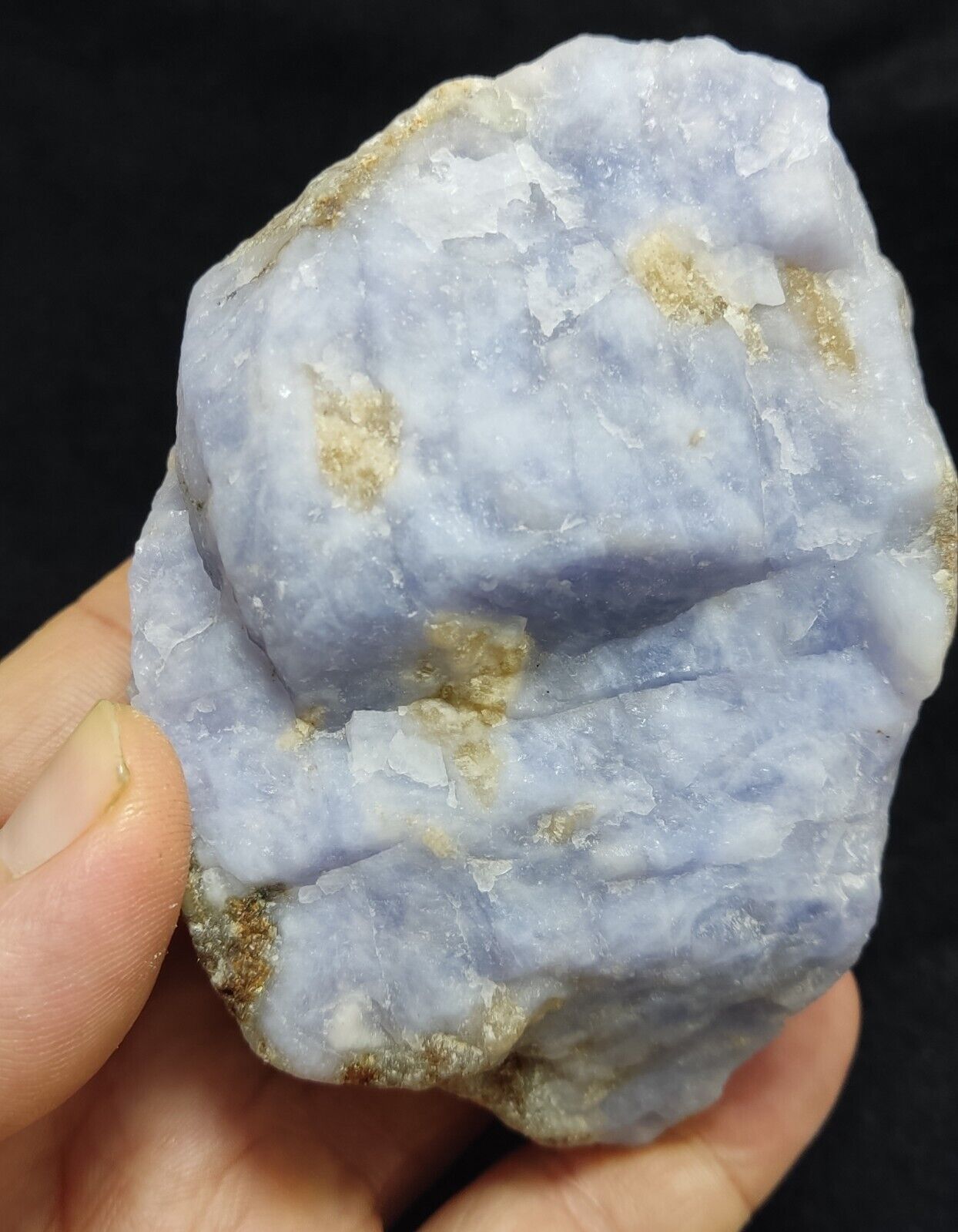An Aesthetic Natural beautiful rough Hackmanite specimen 344 grams