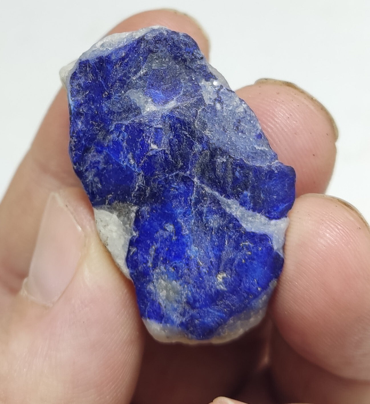 An Aesthetic specimen of lazurite on matrix 28 grams