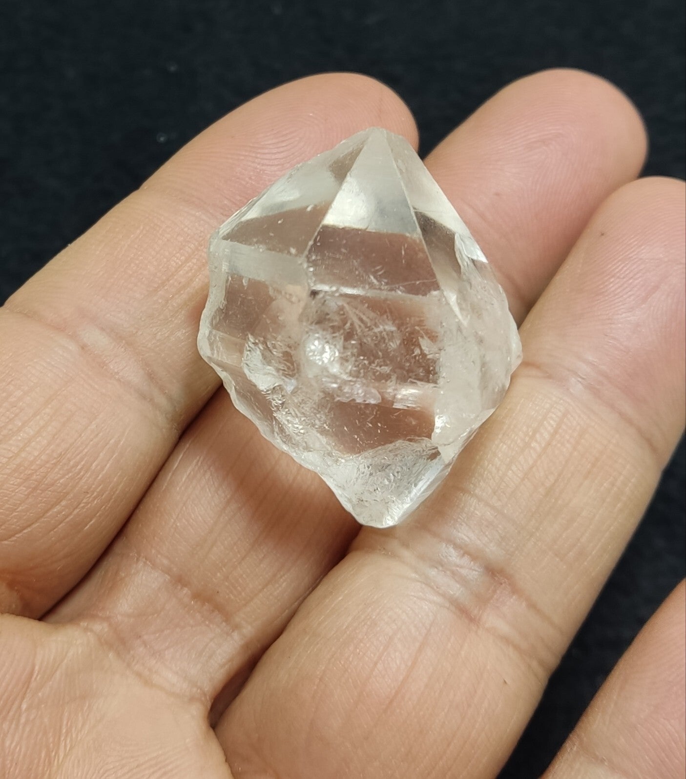 An Aesthetic gemmy double terminated Quartz crystal 30 grams