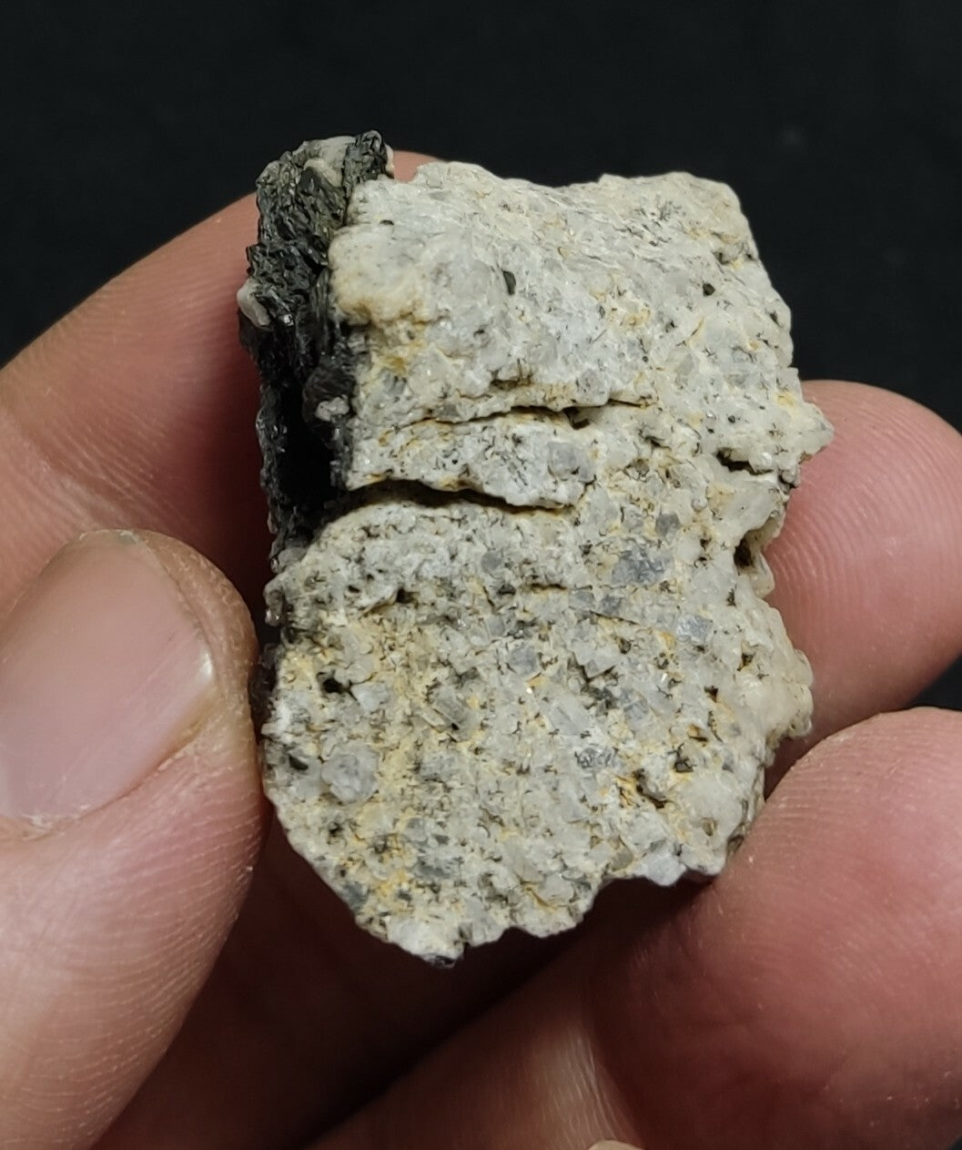 An amazing specimen of hematite on matrix 25 grams