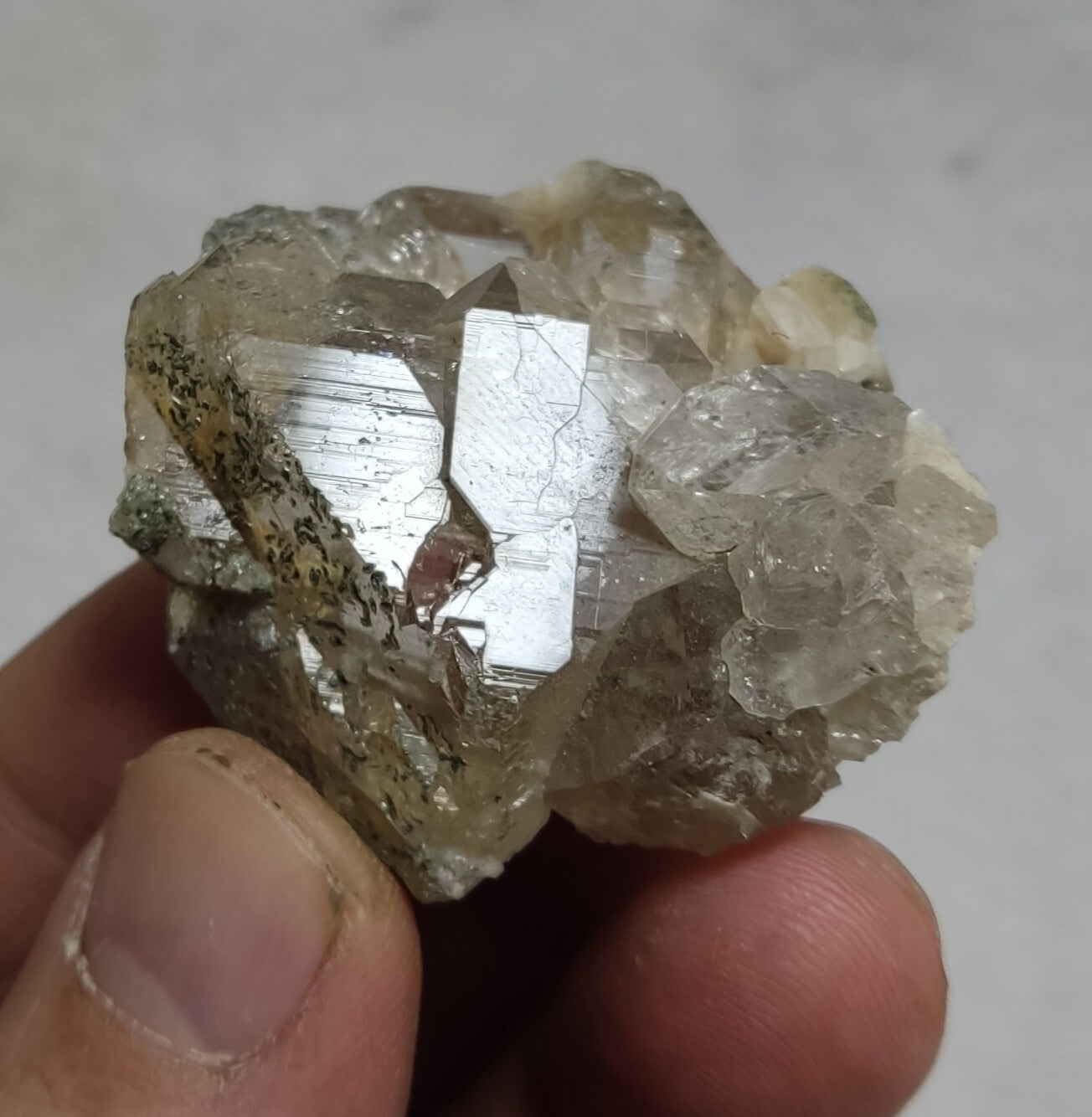 An Aesthetic terminated Quartz crystal 44 grams