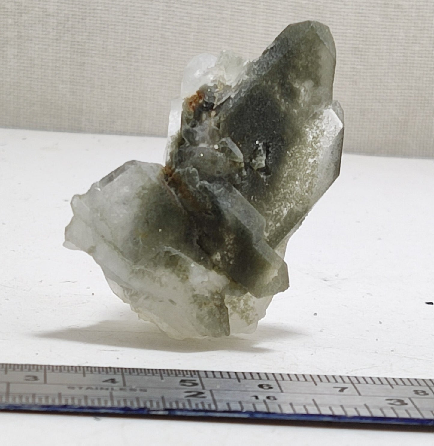 An Aesthetic Natural beautifully terminated Chlorite Quartz crystal 36 grams