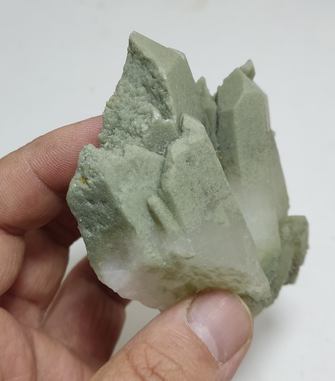 An Aesthetic Natural beautifully terminated Chlorite Quartz cluster 259 grams