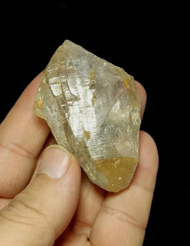 Double terminated Quartz Crystal High Altitude Patterns 94 grams