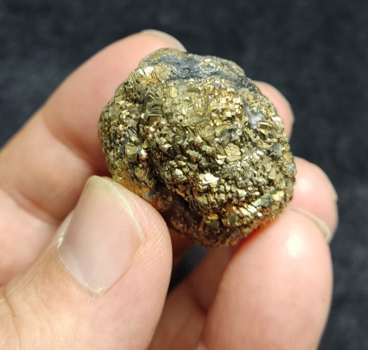 An amazing specimen of pyrite/marcasite 72 grams