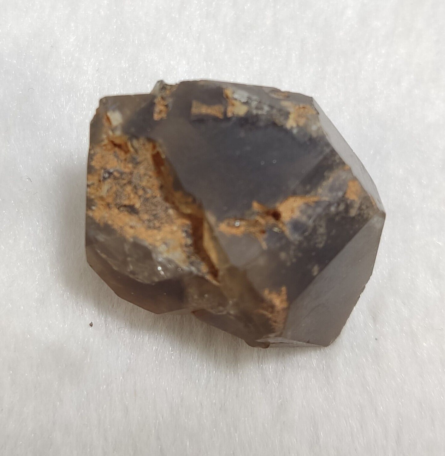 An Aesthetic double terminated smoky quartz crystal 14 grams
