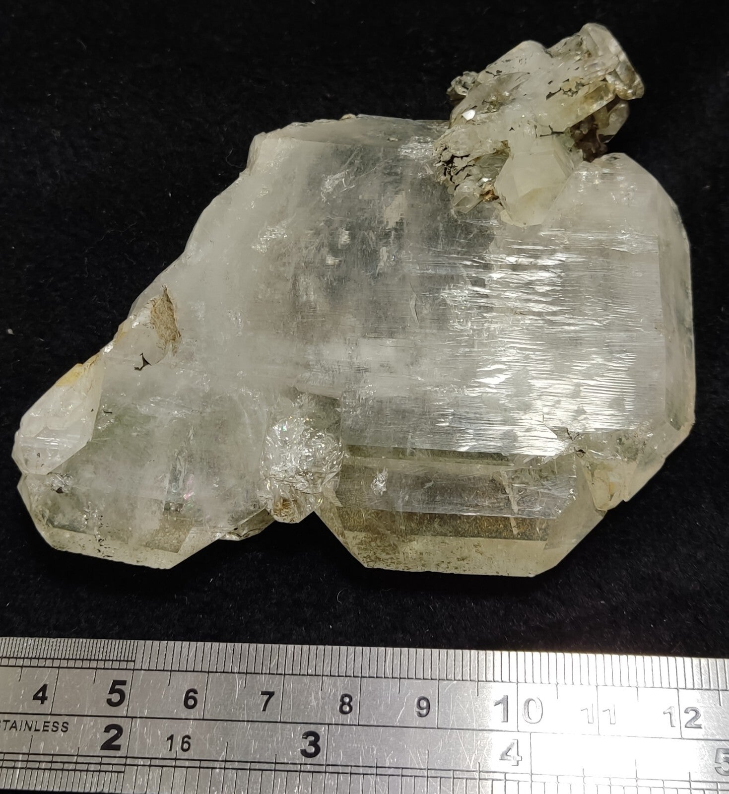 An Aesthetic terminated specimen of chlorite Quartz 211 grams