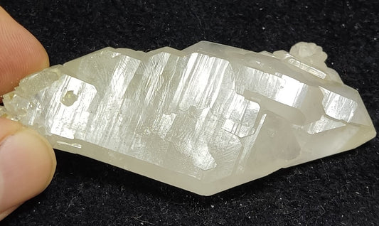 An Aesthetic Natural beautifully terminated faden Quartz specimen 56 grams