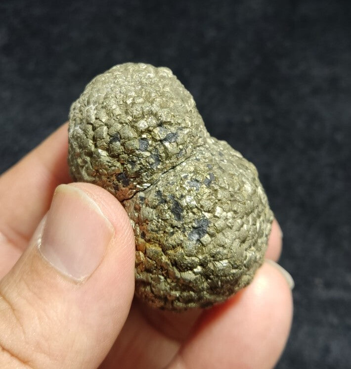 An amazing specimen of pyrite/marcasite Twin Formations 129 grams