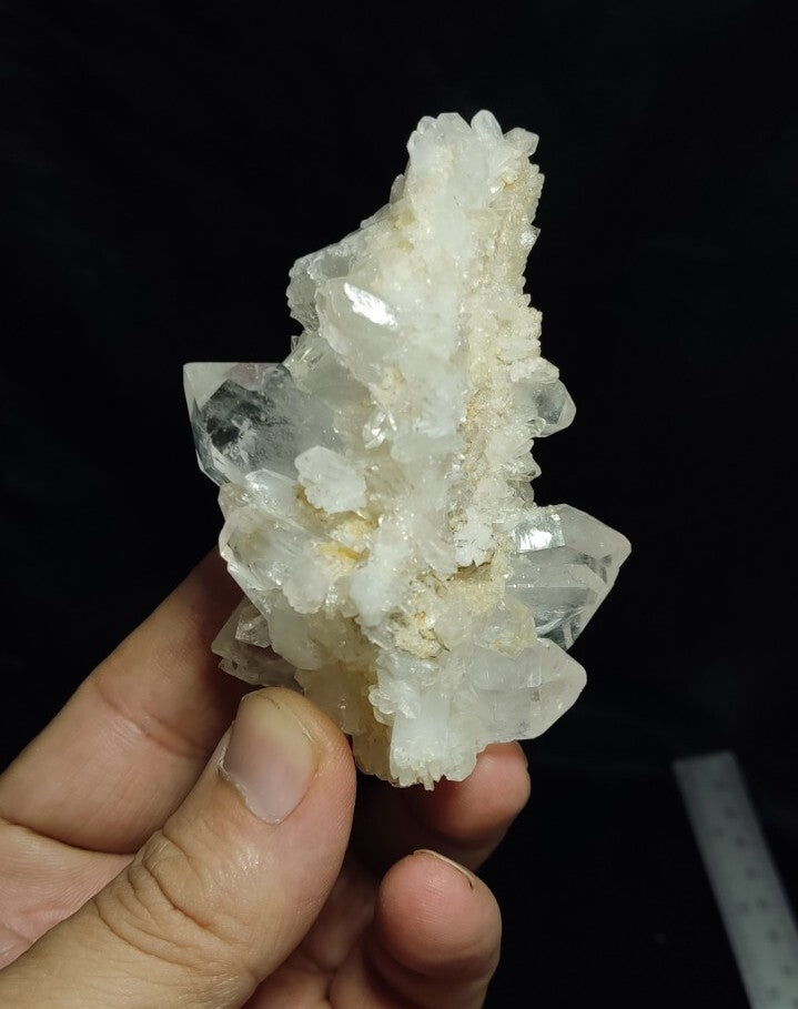 Natural terminated Quartz cluster 142 grams