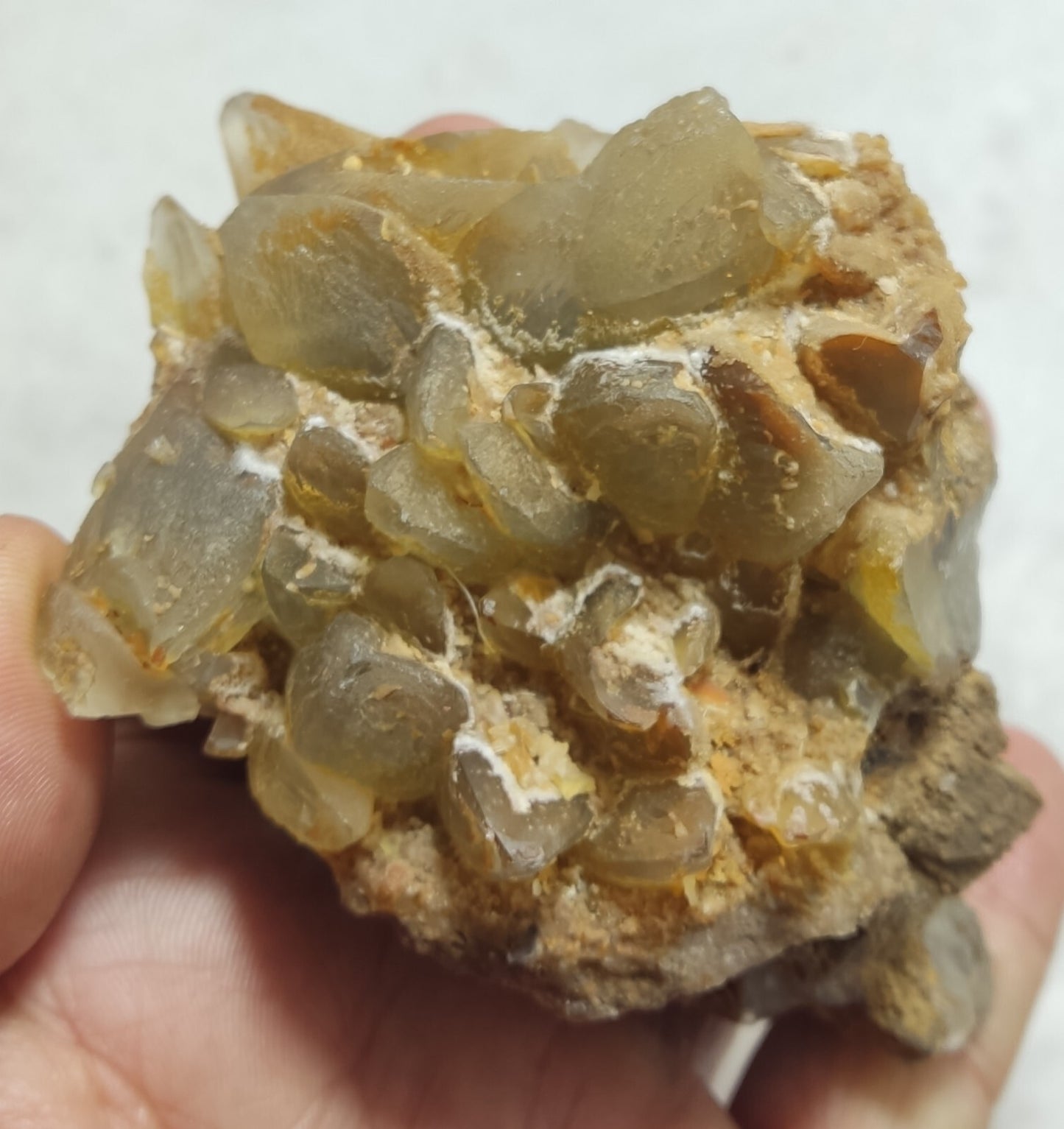 An amazing specimen of calcite 332 grams