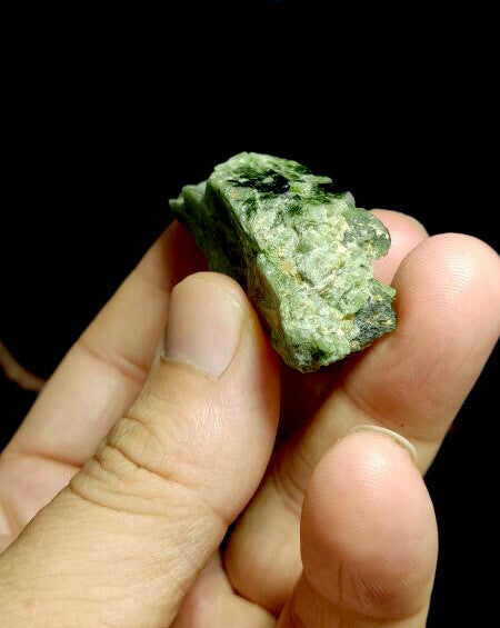 Green Diopside Crystal 39 Grams