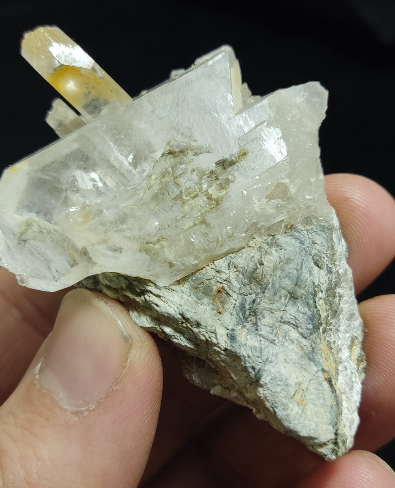 An Aesthetic Natural beautifully terminated Quartz specimen 57 grams