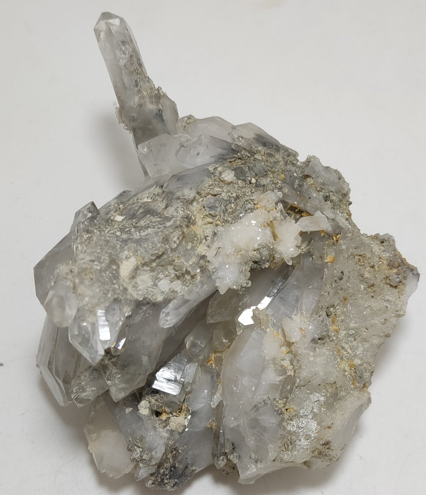 An Aesthetic Natural terminated chlorite quartz specimen 584 grams