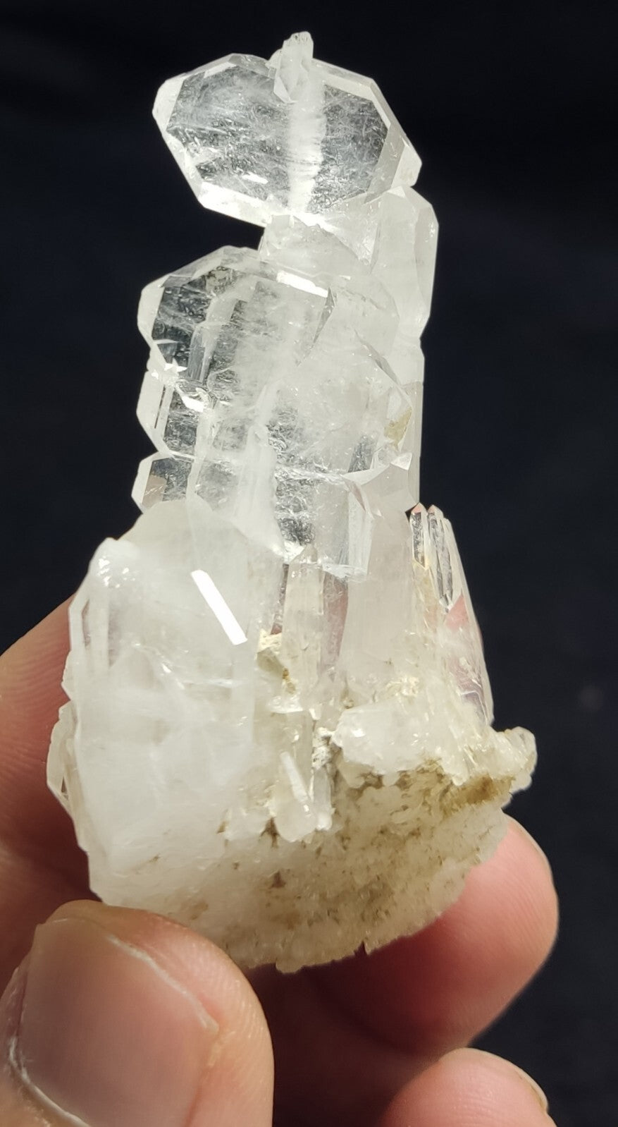 An Aesthetic terminated faden Quartz specimen 44 grams