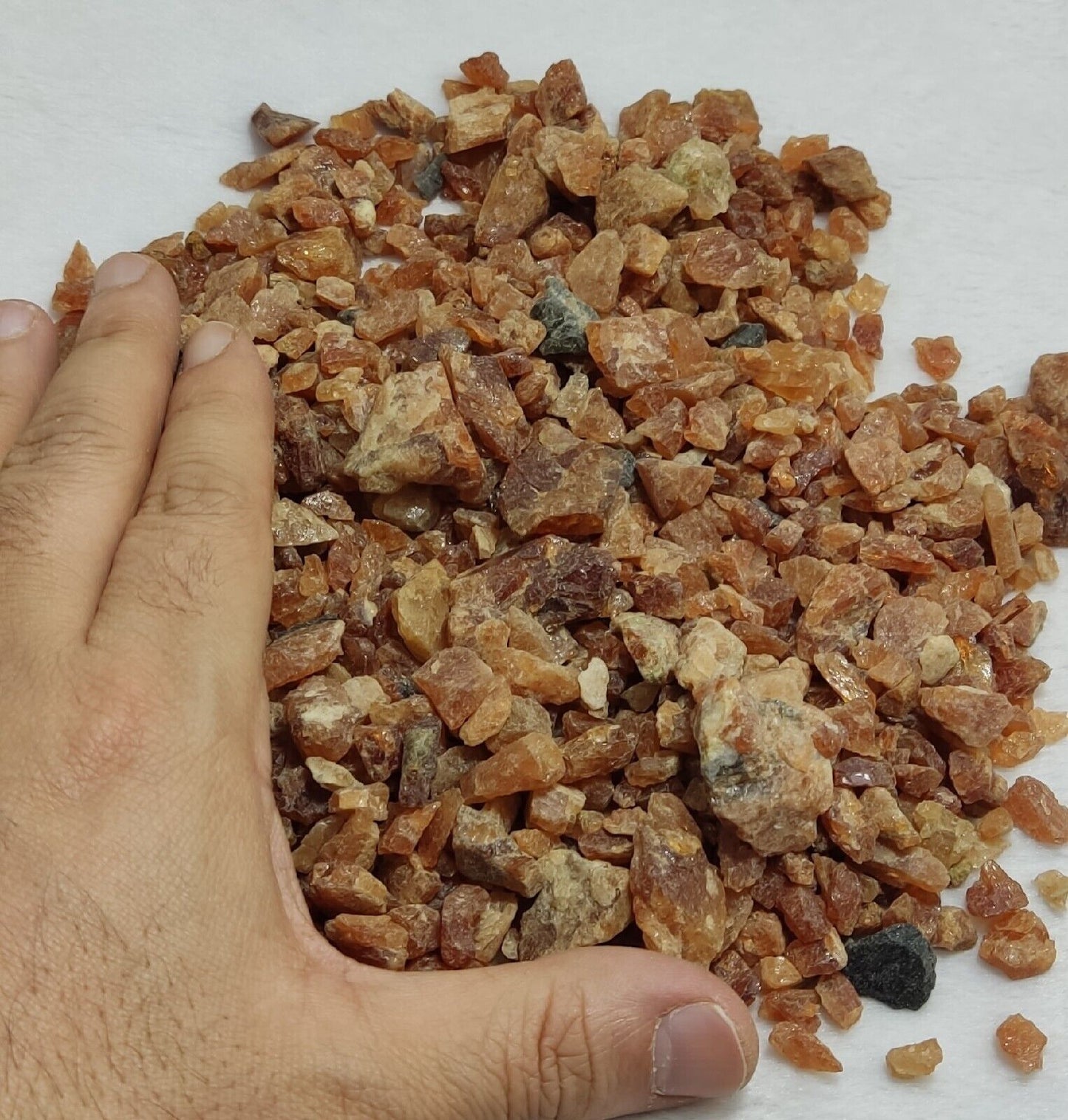 800 grams hessonite Garnets