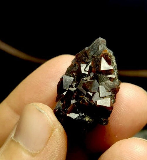 Natural Andradite Garnet Cluster 16 Grams.