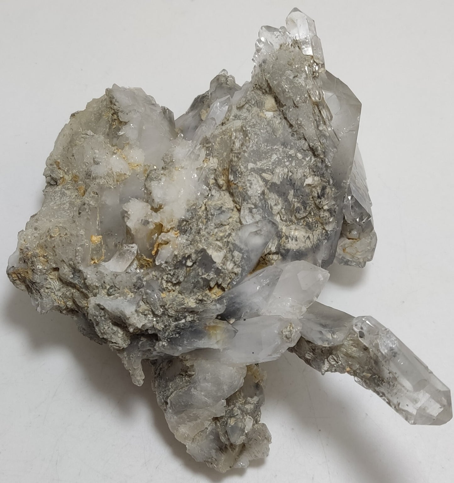 An Aesthetic Natural terminated chlorite quartz specimen 584 grams
