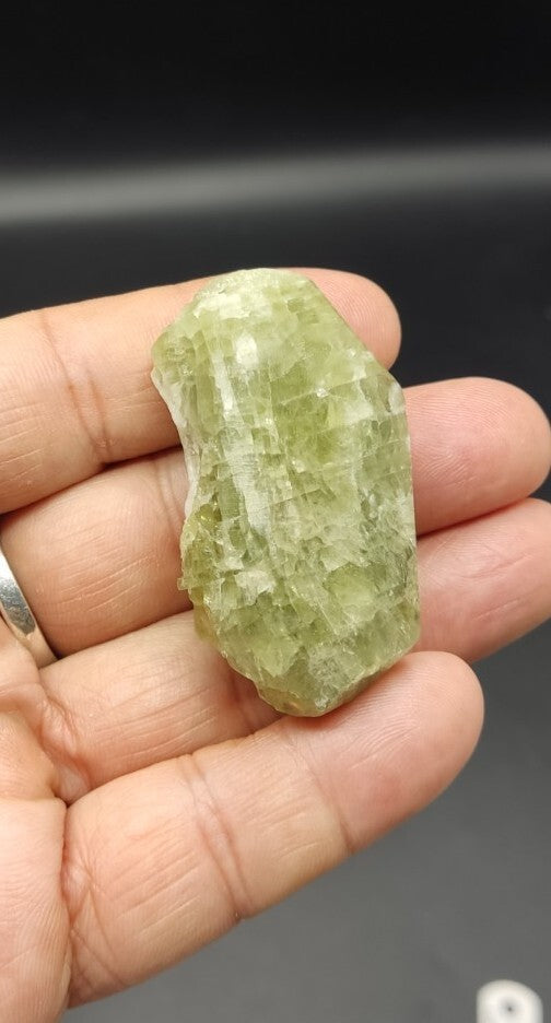 Green Diopside crystal 48 grams