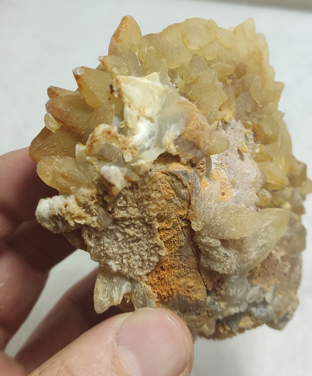 An amazing specimen of calcite 294 grams