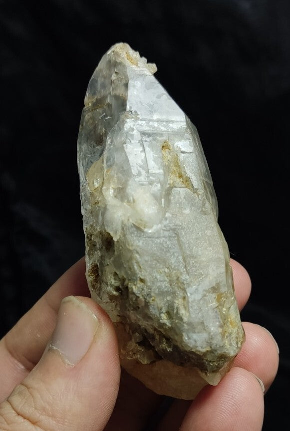 An Aesthetic Natural terminated Chlorite Quartz 117 grams