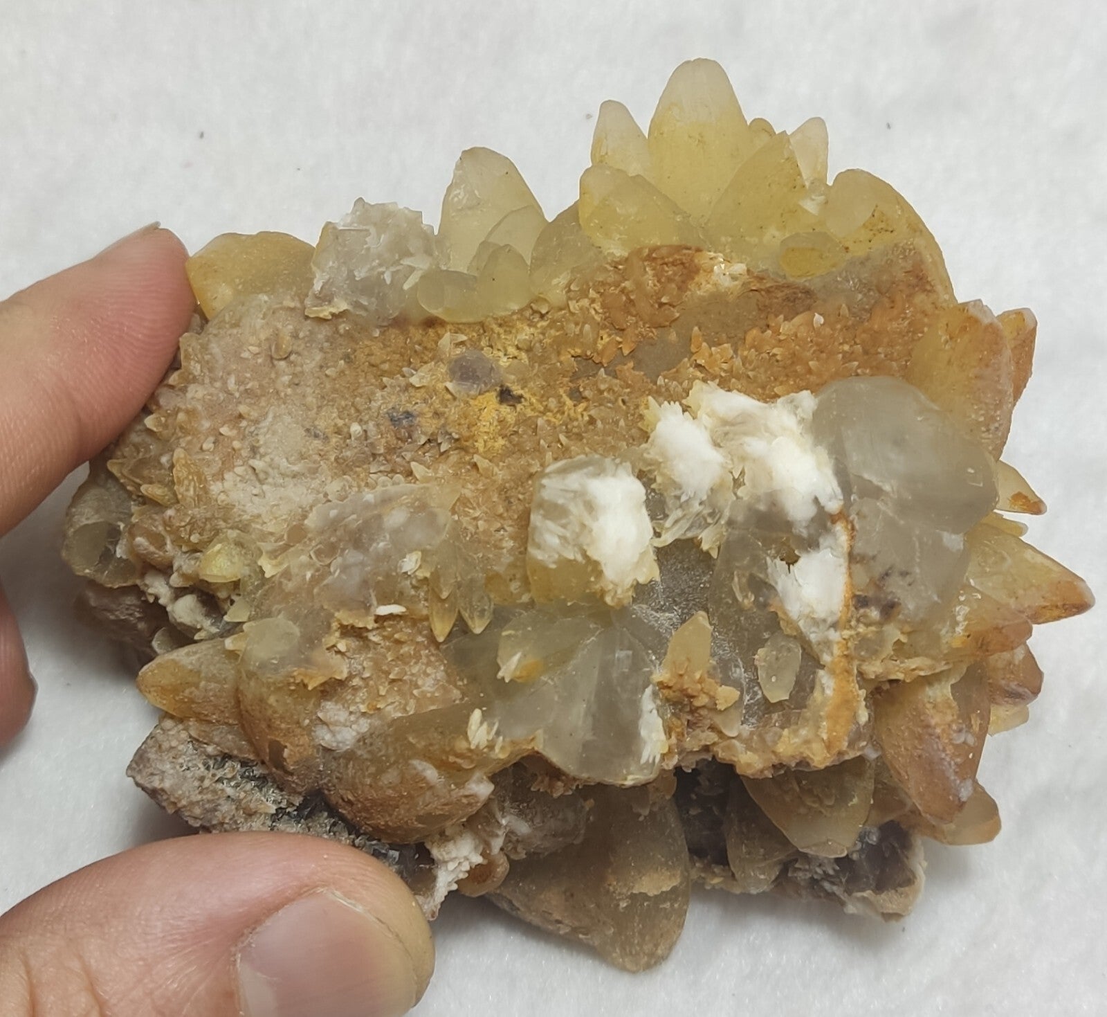 An amazing specimen of calcite 294 grams