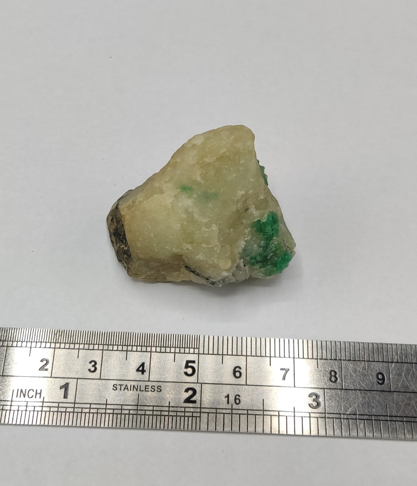 An Aesthetic miniature specimen of emerald in matrix 38 grams