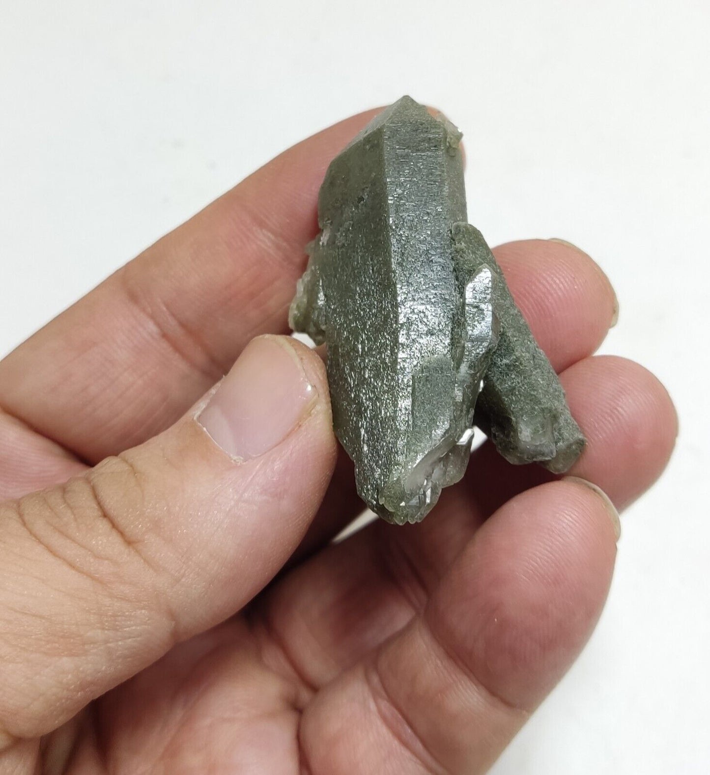 An Aesthetic Natural beautifully terminated Chlorite Quartz specimen 26 grams