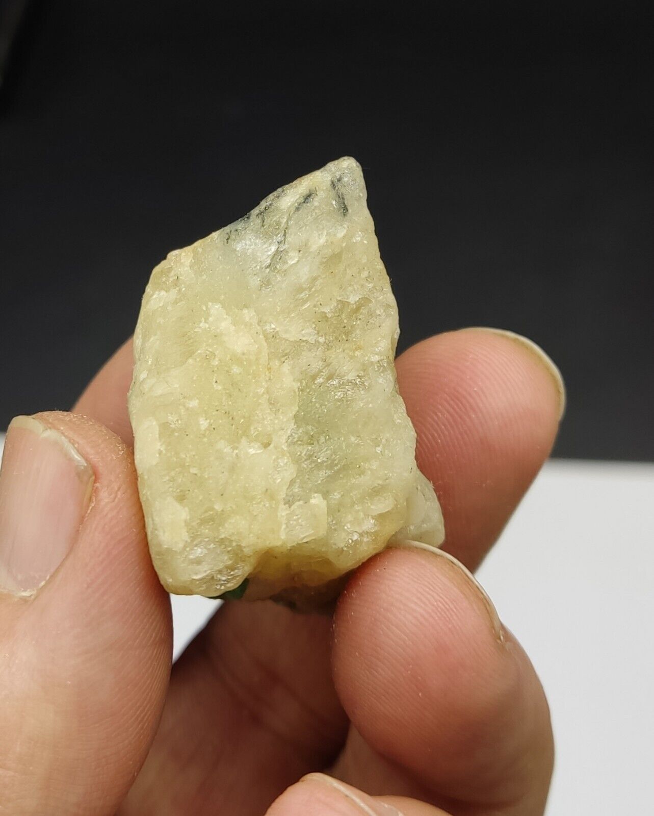 An Aesthetic miniature specimen of emerald in matrix 38 grams