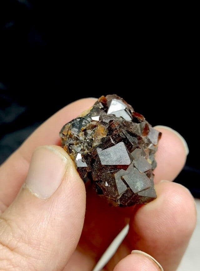 Natural Andradite Garnet Cluster 26 Grams