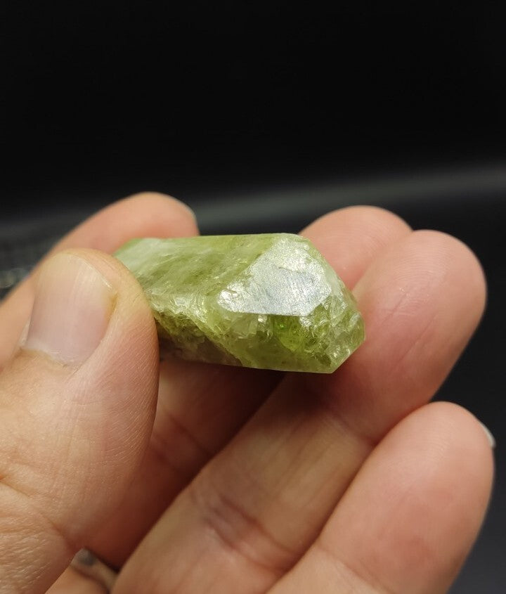 Green Diopside crystal 48 grams