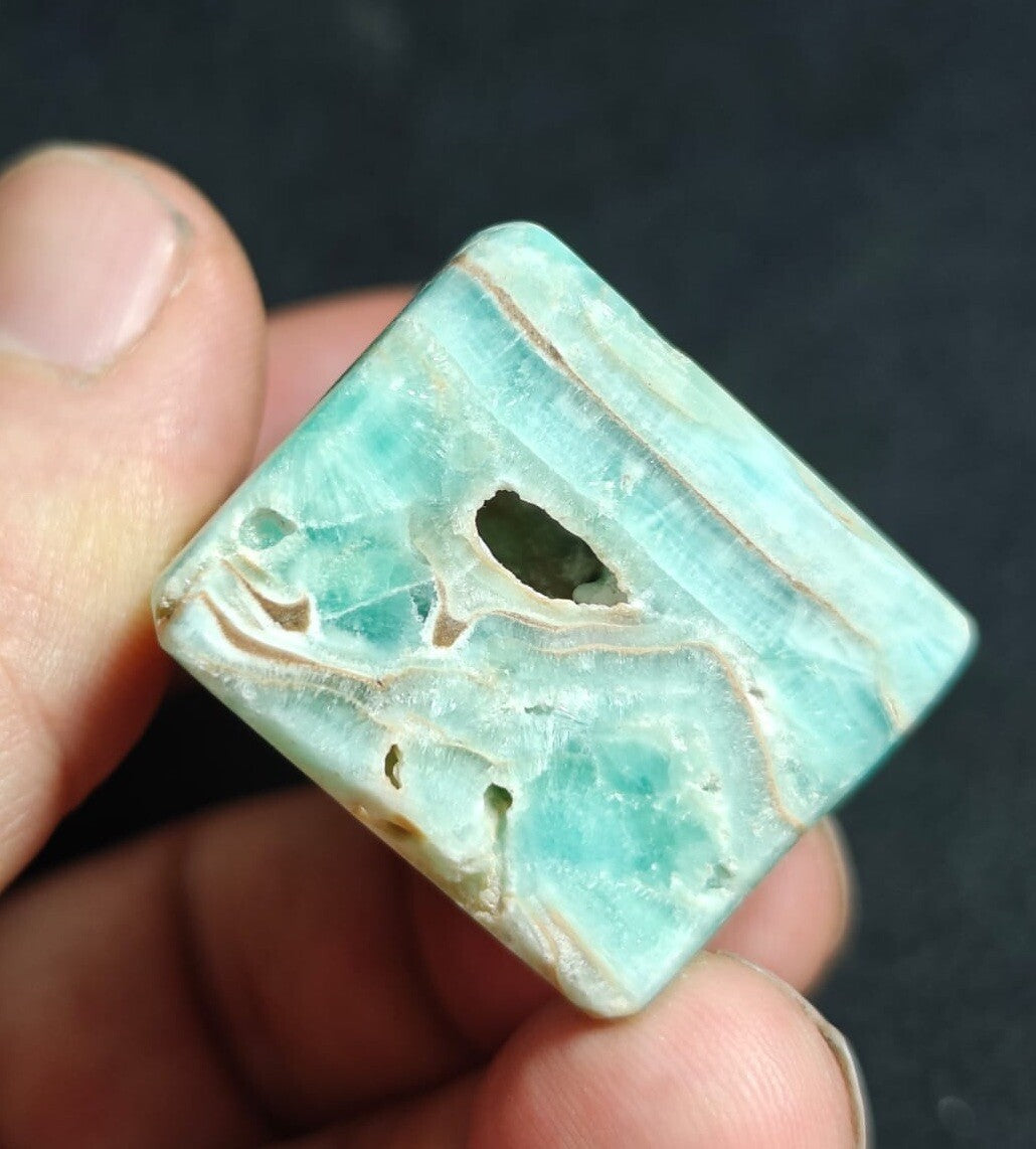 Blue Aragonite Tower 81 Grams.