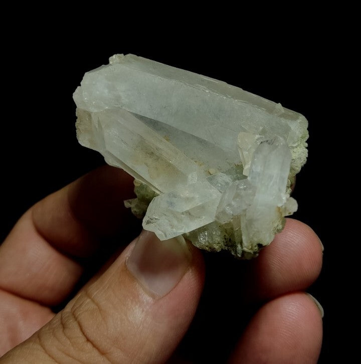 Chlorite Quartz Crystal 71 grams