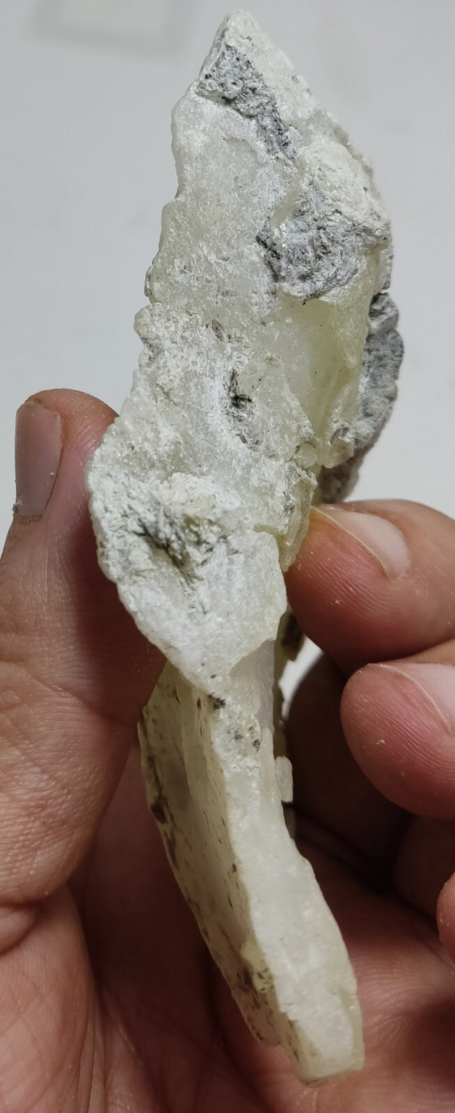 An Aesthetic Natural specimen of brucite with chromite 150 grams