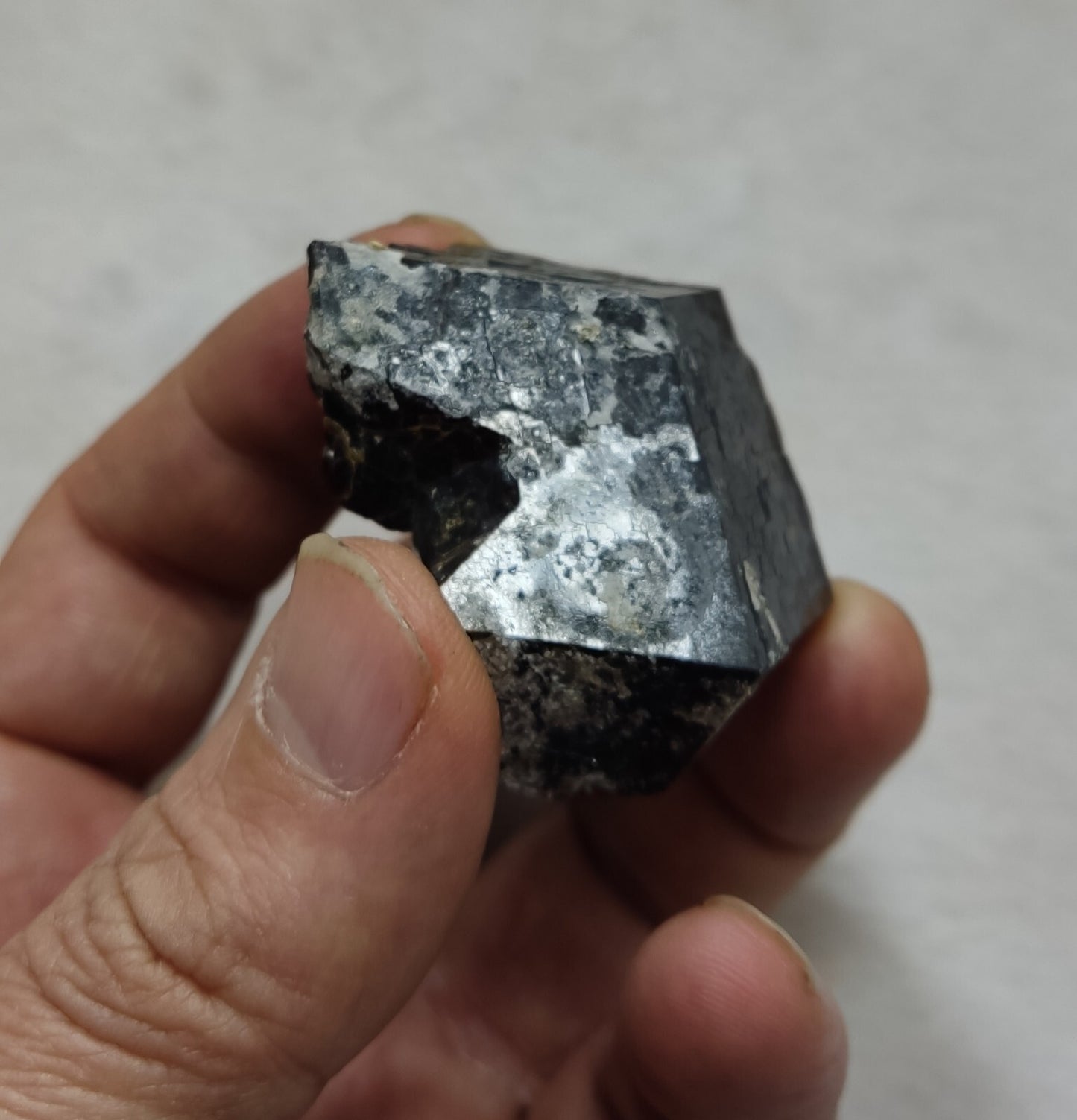 An Aesthetic specimen of andradite garnet crystal 19 grams